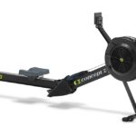 Concept2 RowErg Modell D Rudergerät mit Luftwiderstand und Standardbeinen, Schwarz