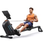 MERACH R15B2 Rudergerät mit 40 kg Magnetwiderstand und 16 Widerstandsstufen