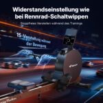 MERACH Magnet-Rudergerät mit 60 kg Widerstand, 16 Stufen und App-Steuerung – Bild 5