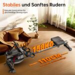 YAMO Wasser-Rudergerät mit 16 L Tank, 6 Widerstandsstufen, Bluetooth und Tablethalter, bis 158 kg – Bild 6