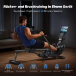 MERACH Rudergerät für Zuhause mit innovativem Doppelpaddel-System – Bild 4