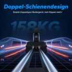 MERACH Rudergerät mit 16 Magnetstufen, App, Doppelschienen und leisem Widerstandssystem – Bild 7