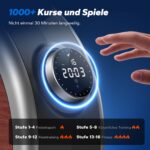 MERACH Rudergerät mit 16 Magnetstufen, App, Doppelschienen und leisem Widerstandssystem – Bild 3