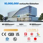 MERACH Rudergerät mit 16 Magnetstufen, App, Doppelschienen und leisem Widerstandssystem – Bild 9