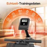YAMO Wasser-Rudergerät mit 16 L Tank, 6 Widerstandsstufen, Bluetooth und Tablethalter, bis 158 kg – Bild 3