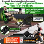 Tretmann Rudergerät mit Wirbelstrombremse 2.0, leisem Magnetwiderstand und Belastbarkeit bis 150 kg – Bild 6