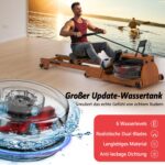 Wenoker Wasser-Rudergerät aus FSC-Massiveiche, 180° klappbar und platzsparend – Bild 7