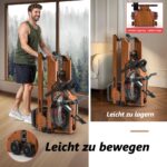 Wenoker Wasser-Rudergerät aus FSC-Massiveiche, 180° klappbar und platzsparend – Bild 5