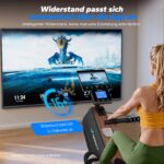 MERACH R15B4 Rudergerät mit 40 kg Magnetwiderstand und 16 Widerstandsstufen – Bild 4