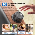 MERACH R15B2 Rudergerät mit 40 kg Magnetwiderstand und 16 Widerstandsstufen – Bild 4