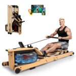 Aeriflo W100 Wasser-Rudergerät aus Bambus, klappbar, Bluetooth-Display und App-Anbindung – Bild 8